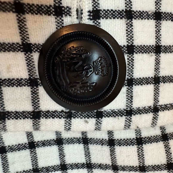 Cabi Women's Black and White Checkered Jacket Medium - Picture 6 of 13